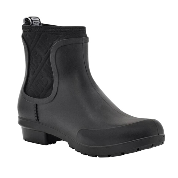 UGG Shoes - UGG Chevonne Black Rain Boots